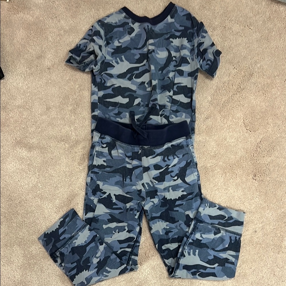 GAP Blue Camouflage Kids Matching Set